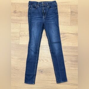 Hollister Dark Blue Denim Pants